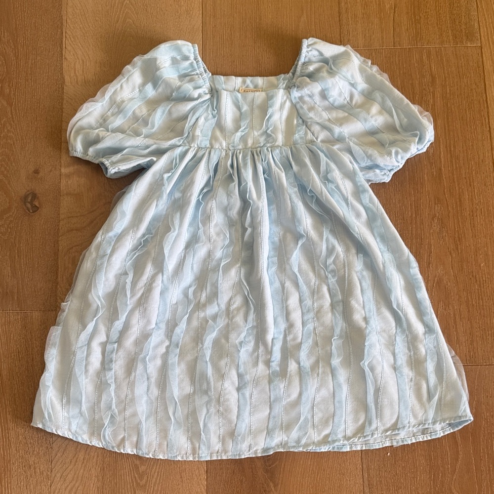 Hayden Light Blue Girls' Dress